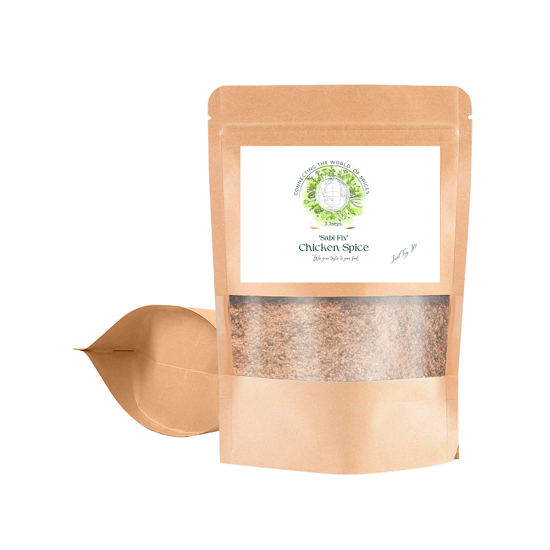 SabiFix Chicken Spice Mix - 100g | Premium quality, all-natural & vegan | Rich, spicy flavor perfect for seasoning meats,chicken, sauces, stews, marinades, etc. Whether you're preparing Caribbean, Middle Eastern, or European cuisine, our chicken spice mix brings authentic taste to your recipes. Elevate your cooking!|